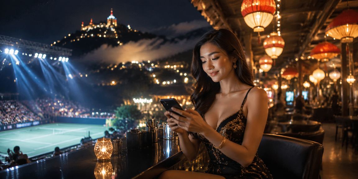 Pengguna aladdin99 di Genting Highlands mengakses akaun dengan log masuk selamat